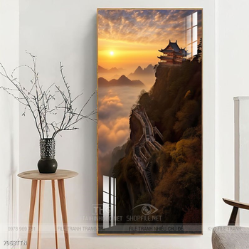 Tranh treo phòng khách theo phong thủy