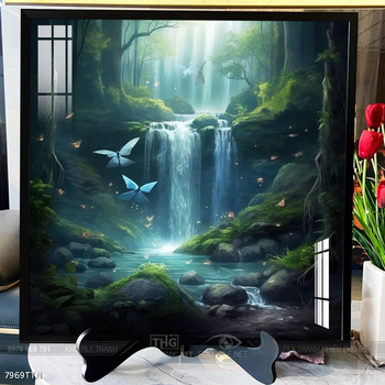 Tranh phong thủy sơn thủy đẹp