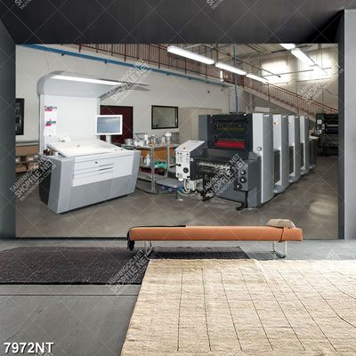 Tranh phòng điều khiển máy móc 7972NT