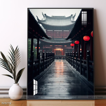 Tranh phong thủy treo trang trí phòng khách