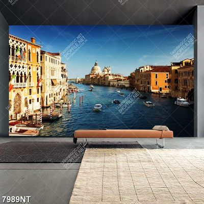 Tranh thành phố biển 7989NT