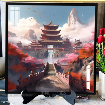 Tranh phong thủy treo trang trí phòng khách