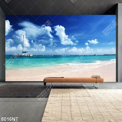Tranh biển trời trong xanh 8016NT