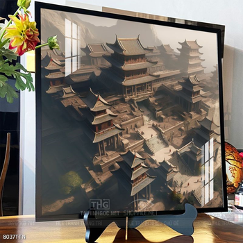 Tranh phong thủy sơn thủy hữu tình