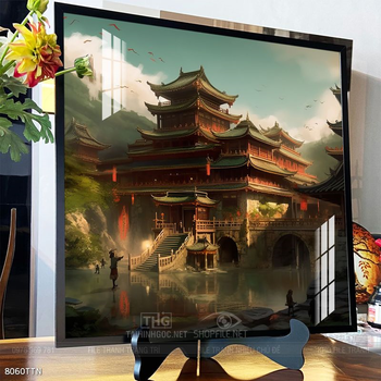 Tranh phong thủy sơn thủy đẹp