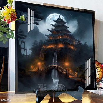 Tranh phong thủy sơn thủy đẹp