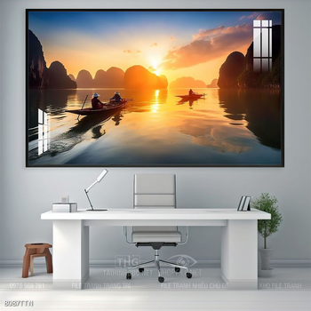 Tranh treo phòng khách theo phong thủy