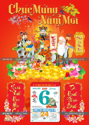 File lịch Phúc Lộc Thọ chúc mừng năm mới File lịch Phúc Lộc Thọ chúc mừng năm mới