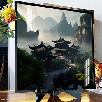 Tranh phong thủy treo trang trí phòng khách