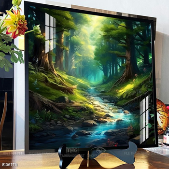 Tranh phong thủy sơn thủy đẹp