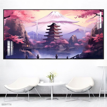 Tranh phong thủy sơn thủy hữu tình