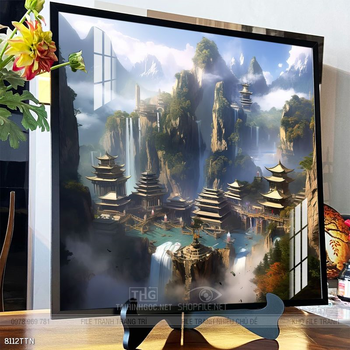 Tranh phong thủy treo trang trí phòng khách