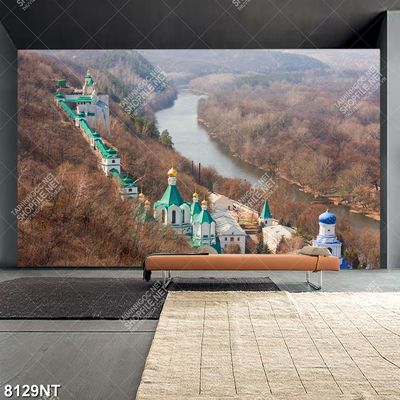 Tranh lâu đài bên sông 8129NT