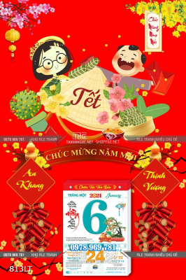 File tranh trang trí tường Tết File tranh trang trí tường Tết