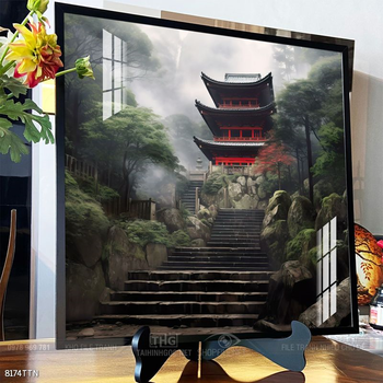 Tranh phong thủy sơn thủy hữu tình