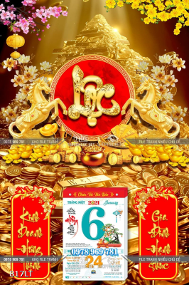 File lịch ngựa vàng tài lộc File lịch ngựa vàng tài lộc
