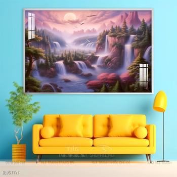 Tranh phong thủy nghệ thuật decor