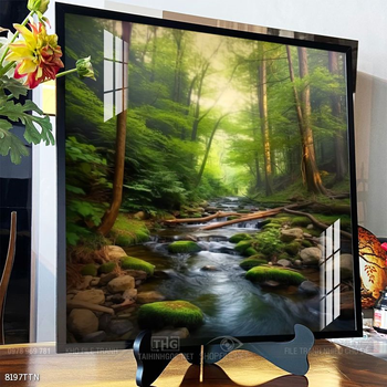 Tranh phong thủy sơn thủy đẹp