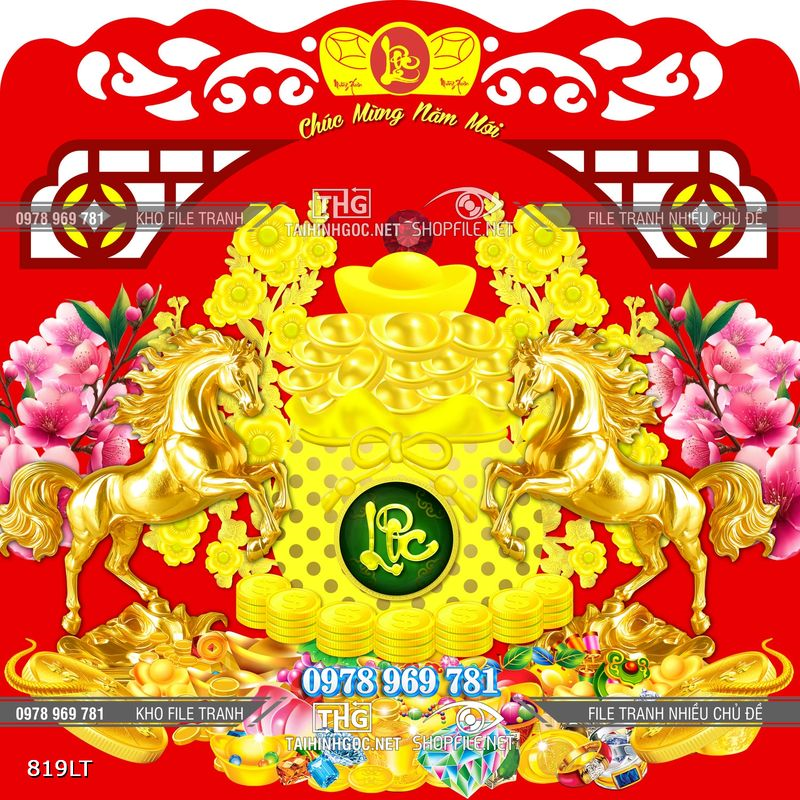 File lịch ngựa vàng tài lộc Psd File lịch ngựa vàng tài lộc Psd