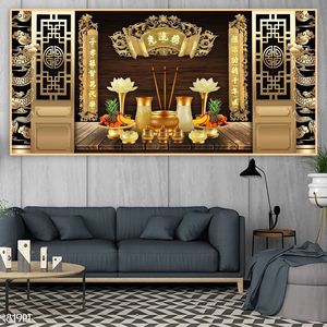 Tranh thờ ông bà tổ tiên