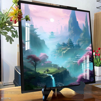 Tranh phong thủy sơn thủy hữu tình