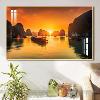 Tranh treo phòng khách theo phong thủy