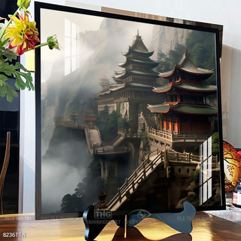 Tranh phong thủy sơn thủy đẹp