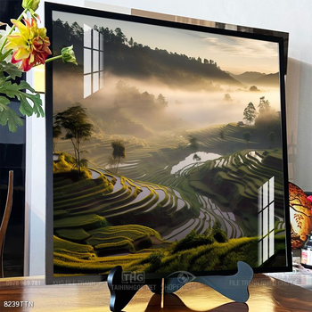 Tranh phong thủy sơn thủy hữu tình