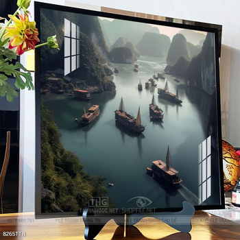 Tranh phong thủy sơn thủy hữu tình