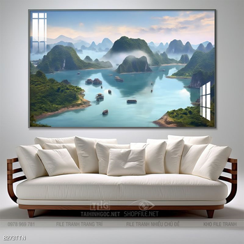 Tranh phong thủy nghệ thuật decor