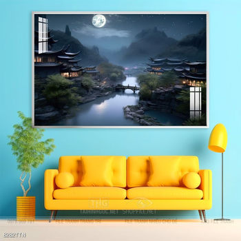 Tranh phong thủy nghệ thuật decor