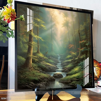 Tranh phong thủy sơn thủy đẹp