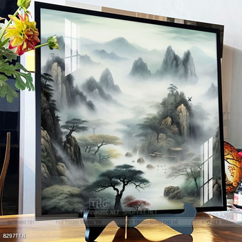 Tranh phong thủy sơn thủy đẹp