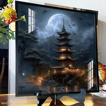 Tranh phong thủy sơn thủy hữu tình