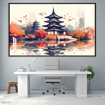 Mẫu tranh phong thủy đẹp và ý nghĩa