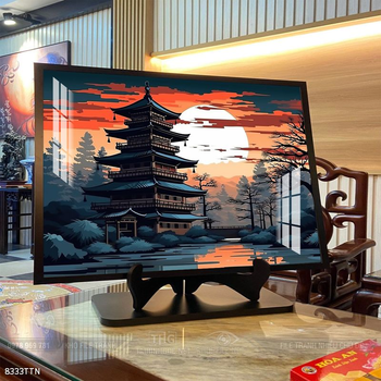 Tranh phong thủy treo trang trí phòng khách