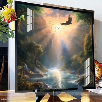 Tranh phong thủy sơn thủy đẹp