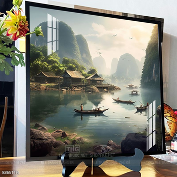 Tranh phong thủy sơn thủy hữu tình