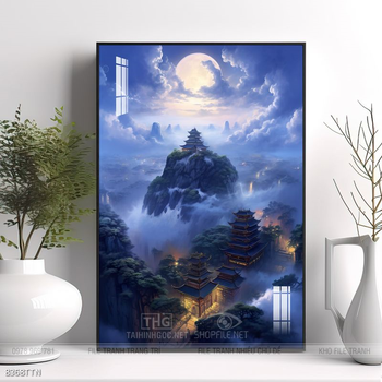 Tranh phong thủy treo trang trí phòng khách