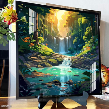 Tranh phong thủy sơn thủy đẹp