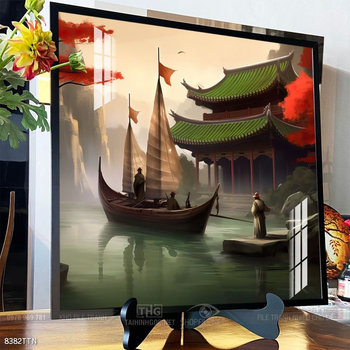 Tranh treo phòng khách theo phong thủy