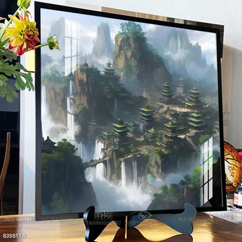 Tranh phong thủy treo trang trí phòng khách