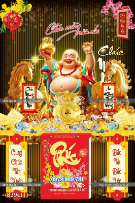 File tranh lịch phật Di Lặc File tranh lịch phật Di Lặc