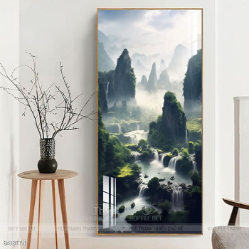 Tranh phong thủy sơn thủy đẹp