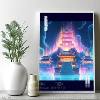 Tranh phong thủy sơn thủy hữu tình