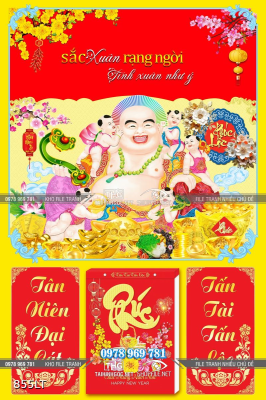 File tranh lịch phật Di Lặc File tranh lịch phật Di Lặc