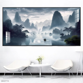 Tranh phong thủy sơn thủy đẹp