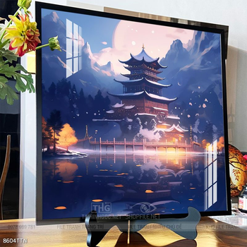 Tranh phong thủy sơn thủy hữu tình