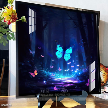 Tranh phong thủy nước non tuyệt đẹp