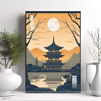 Tranh phong thủy treo trang trí phòng khách